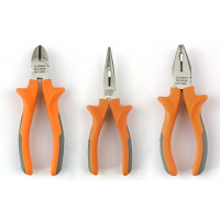 MS-0406A  160mm 電工鉗3件套裝 ( 平頭鉗, 斜口鉗, 尖咀鉗 )