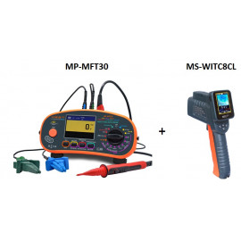 MP-MFT30 + MS-WITC8CL  專業級別多功能9合1測試儀 + 手持式熱成像儀帶記錄功..
