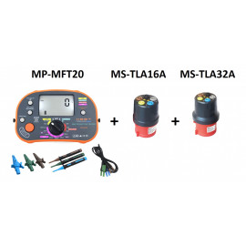 MP-MFT20+TLA16A+TLA32A 專業級別多功能5合1測試儀 + 三相轉換頭, 16A+..
