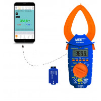 MS-W364 + WMB1 無線連接掌上 交流電, 交流 / 直流電 鉗形萬用錶 附帶 SPT/NCF 功能 + 藍牙模組