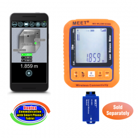 MS-WLDM1030D + WMB1 無線連接鐳射距離尺 (0.05-30m) + 外置藍牙模組