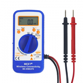 MS-WM82PE + WMB1 無線連接小型數字萬用錶 + 外置藍牙模組